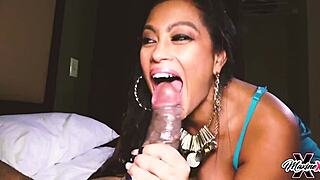 i catch asian milf maxine x spying and pump bbc creampie deep inside her