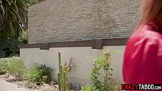 Lauren phillips' big tits and bubble butt milf stepmom blows huge cock!