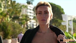 Anouk Blonde Gets All Holes Filled In Wild 3some