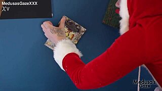 scarlett unwraps her favorite early christmas present now