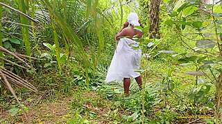 ebony bbw stepmom gets wild bush pounding from black cock