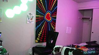 Girlfriend twerks horny on cam fingering wet pussy march 15