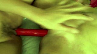 Asian Babe Fucked Deep by Thai Tranny Heels Fishnets!