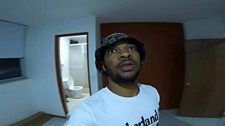 met street slut for food she grabs my dick in her bathroom