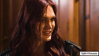 Tgirl4you.com Busty Trans Tori Easton Fucks Curvy Milf Beaver Oral