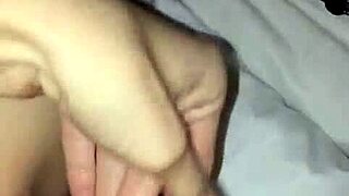Wife Fingers Shaved Wet Pussy to Intense Orgasm