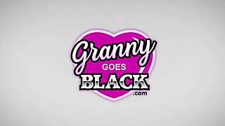 i love watching this busty granny gobble my black cock deep