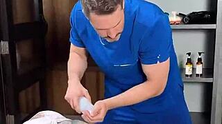 big boobs milf sasha's tantric massage ends in hardcore fucking and huge facial cumshot