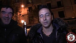 Amanda x takes first double penetration bent over with big cocks