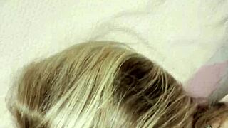 Step Son Shoves Big Dick in Sleeping Mom's Mouth Early Morning