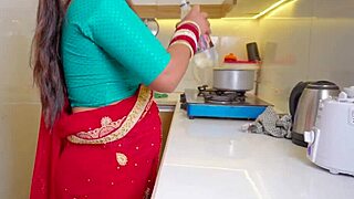 Pinki Bhabhi Strips Saree Bathroom Hard Fuck Cum In Pussy Hindi