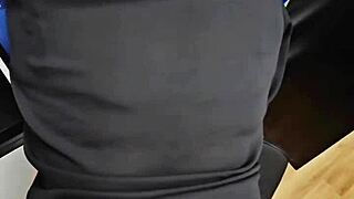 Baiser Par Un Abo Au Bureau With Mature French Wife In Lingerie