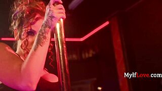 stripper milfs rip clothes in boss lap dance contest parody