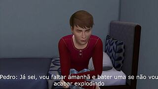 stepson sneaks taboo bites of sims 4 stepmom