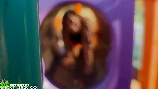 lucky nicole santana big booty black milf playground car pounding