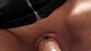 Blonde Mature Wet Pussy Dildo Orgasm Heels Solo