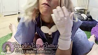 Big Sexy Britney's Best Amateur POV Blowjobs Anal Facials Teaser