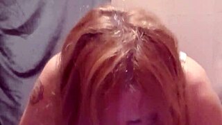 bound french maid slut plugged vibro in public chains!