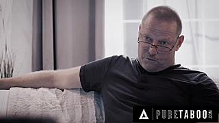 innocent teen 18+ spying on milf lauren phillips riding dick chibbles hard?