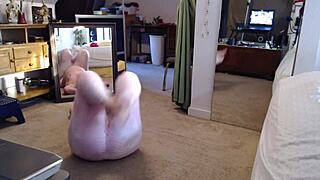 dawnskye1962 morning sexercise stretches huge natural tits