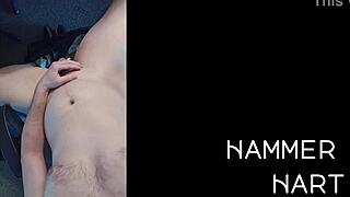 German muscle daddy's multiview double cumshot explosion close-up