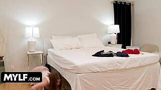 stepmom and girlfriend share my cock obsessed with each other