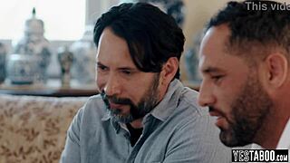 stepdads pound teen gamer girls asses in hardcore foursome riding