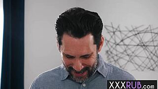 Pervert Cashes Coupon on Summer Vixen’s Small Tits Blonde Milf Massage!