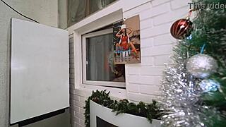 Santa Fucks Monika Fox Anal Christmas Squirt Cum Mouth