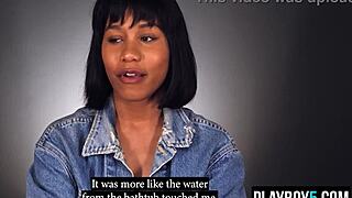 damn, black milf jenna foxx rubs tits and pussy to screaming orgasm!