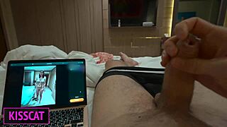 stepmom shares hotel bed lets stepson cum on ass 😈🍑