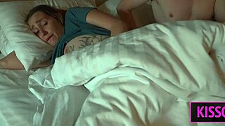 stepmom shares hotel bed lets stepson cum on ass 😈🍑