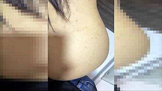 stepmom's juicy ass shakes wildly as i fuck her shower