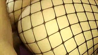 wife in fishnets you filming my erotic poses?