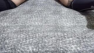 Milf rams big ass on dildo buddy?
