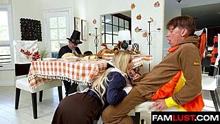 I SUCKED STEPDAD DICK CAUGHT THEN 4SOME FUCK FAMLUST