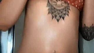 skylarbonez oiled shiny in lv bikini 💦👙