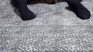 Milf rams big ass on dildo buddy?