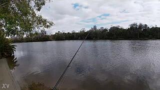 Wow! Bustydiamond Fucked Wild After Public Fishing!