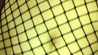 wife in fishnets you filming my erotic poses?