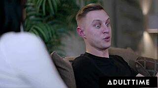 naughty stepmom reagan foxx instructs stepson's jerk off