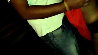 Virgin teen bent over creampied doggystyle by group in dark indian night