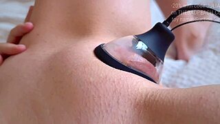 Horny Milf Fingers Swollen Shaved Pussy Lips to Orgasm