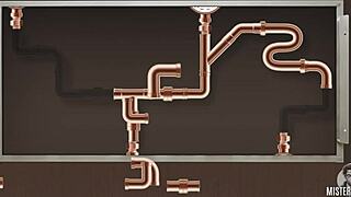 Fed Stepsister Creampie Cumshot After Hardcore Fuck