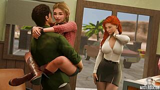 Fed Stepsister Creampie Cumshot After Hardcore Fuck