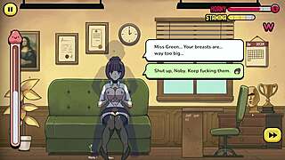 Cartoon Milf Bent Over Takes Dick Deepthroat Sucks Cock Titty Fucks