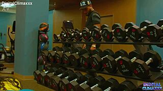 Busty Latina Milf Bianca Bailee Takes Gym Trainer's BBC Trailer