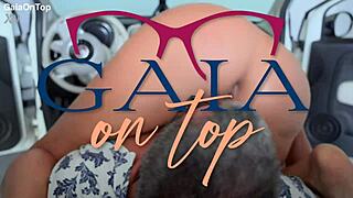 Blonde MILF Uber Ride Turns Public Anal Squirting Toy Frenzy!