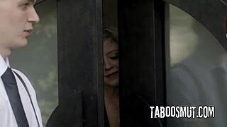 lonely housewife tempts studs to double-team her pussy