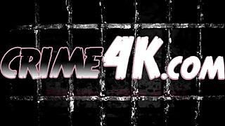 Horny Pervert Cop Fucks Cute 18+ Teen Thief with Huge Cock